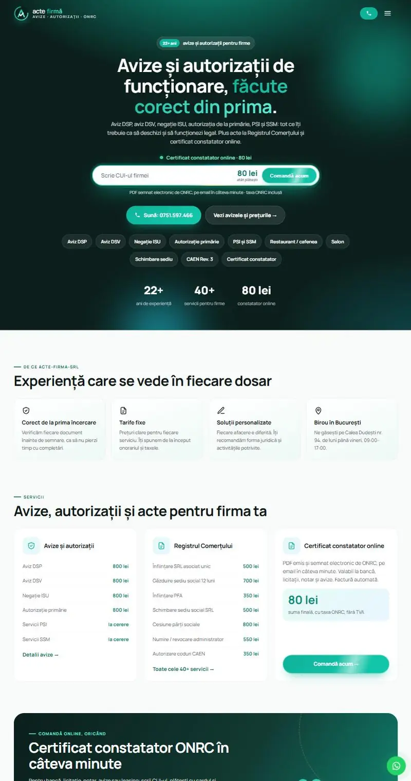 Site-ul după reconstrucție